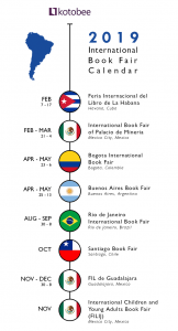 2019 South America Book fair Calendar