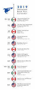 2019 North America Book fair Calendar
