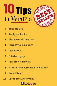 10 tips to write a bestseller