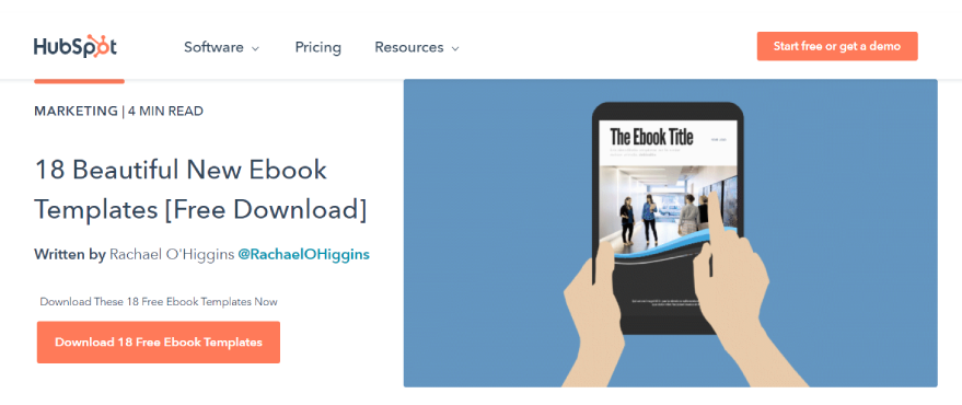 Hubspot ebook templates