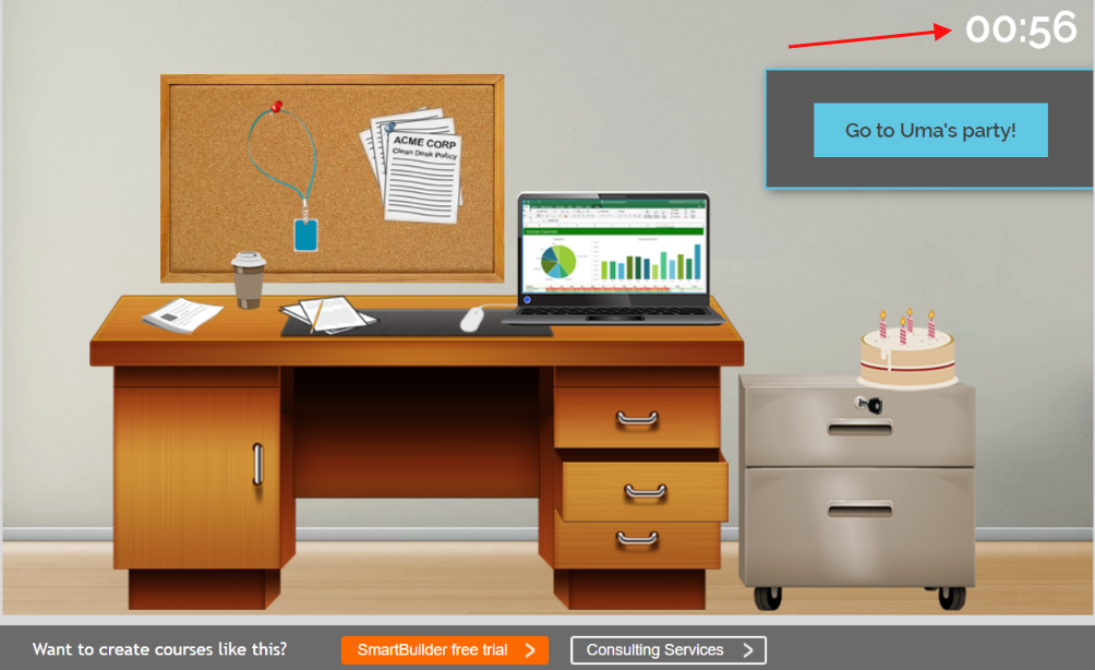 elearning gamification using timers