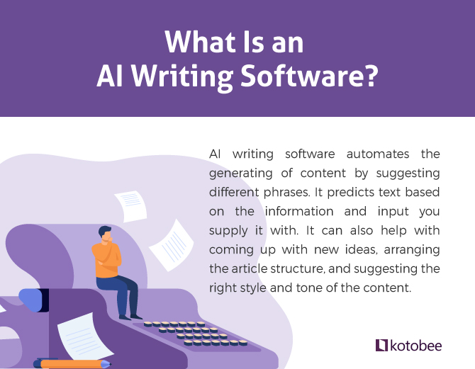 ai writing software definition