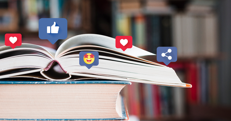 promoting books on Facebook