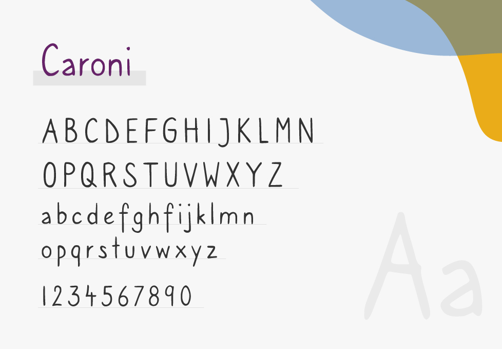 Caroni font for ebooks