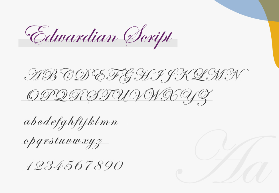 Edwardian Script