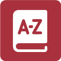 Glossary ebook mini-app icon.