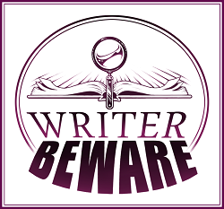 Writer Beware logo.