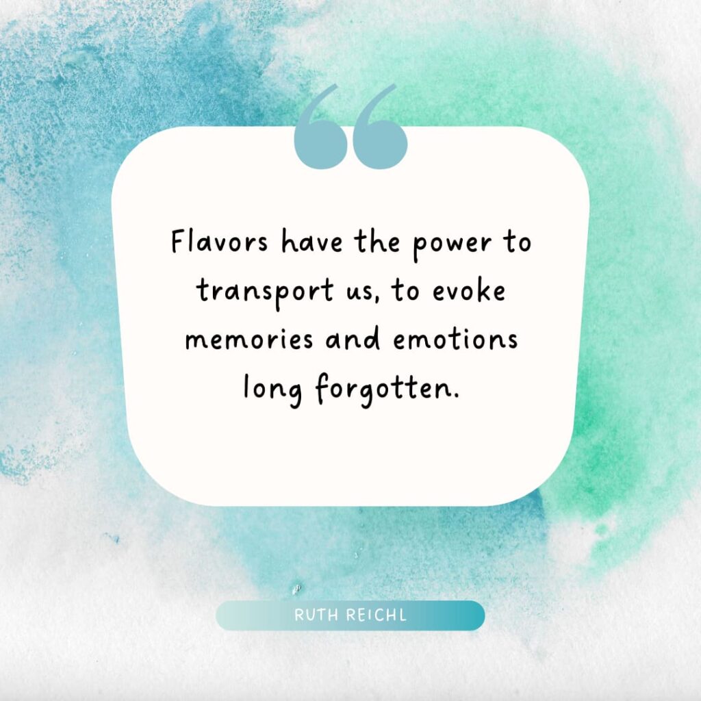 food travel writing quote