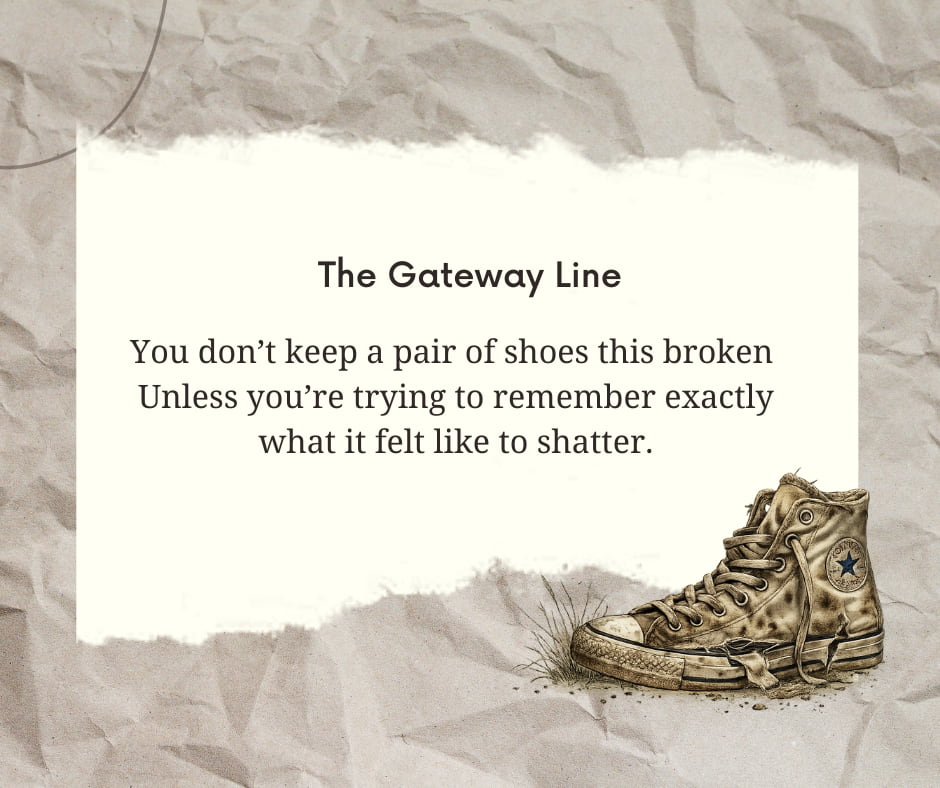 How to write gateway line for spoken word poetry