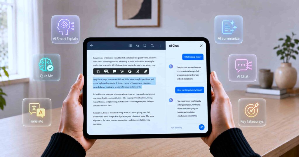 ai-powered reading tools